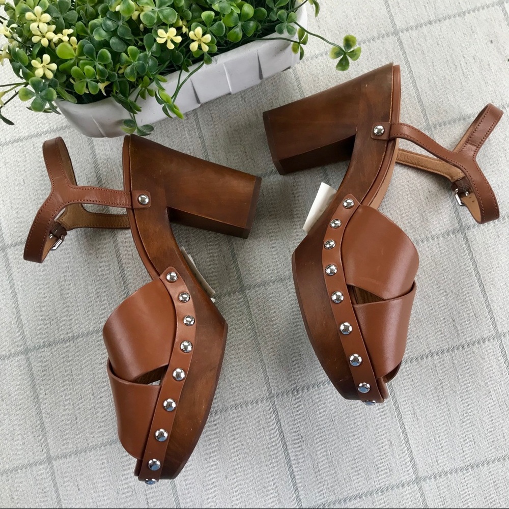 {Coach} BNWB Studded Platform Sandals